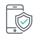 Mobile App Security Icon