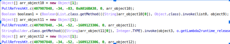 Runtime string decryption